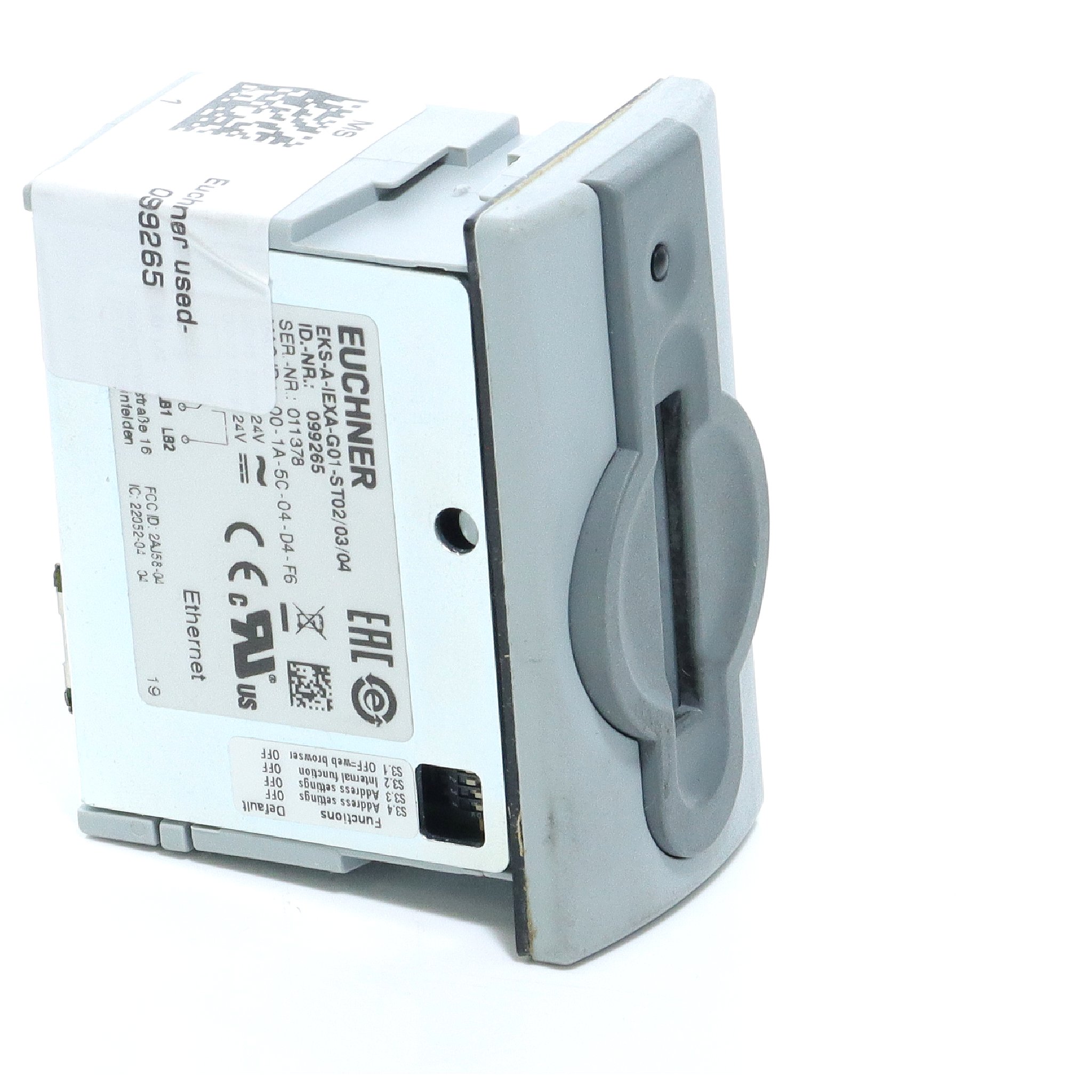 Schlüsselaufnahme mit Ethernet TCP/IP-Schnittstelle Ausführung FSA EKS-A-IEXA-G01-ST02/03/04 Gebraucht